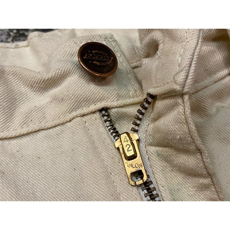 "Dickies" White Cotton Painter Pants   Size:31x30