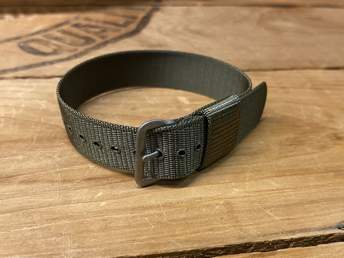 NOS 1960s NATO Military Vintage Watch Belt 16mm