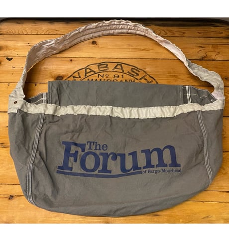 ①"The Forum" Cotton Newspaper Bag