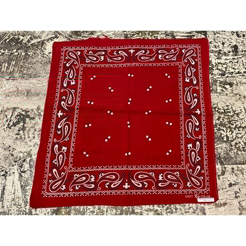 希少激レア！1940s ELEPHANT BRAND ビンテージバンダナ ドット 希少激レア！1940s ELEPHANT BRAND ビンテージバンダナ ドット