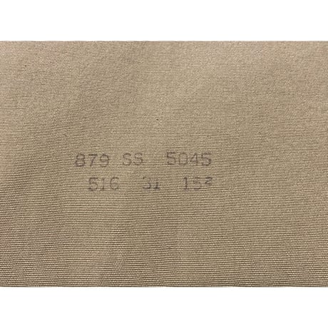 50's "Simpson's" S/S Vintage Poplin Cotton Work Shirt W/Roping Stitch   Size:15 1/2