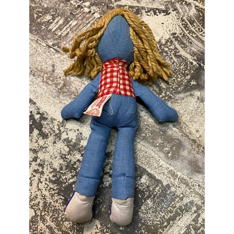 1970s Levi's Vintage Denim Rug Doll