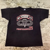 1980s Champion S/S U.S.Army Airborne Print T-Shirt   Size:XL