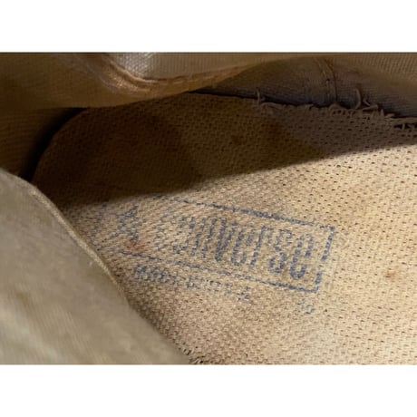 1980s CONVERSE ALL STAR Hi-Cut Sneaker "83 Camo" Made In USA   Size:7