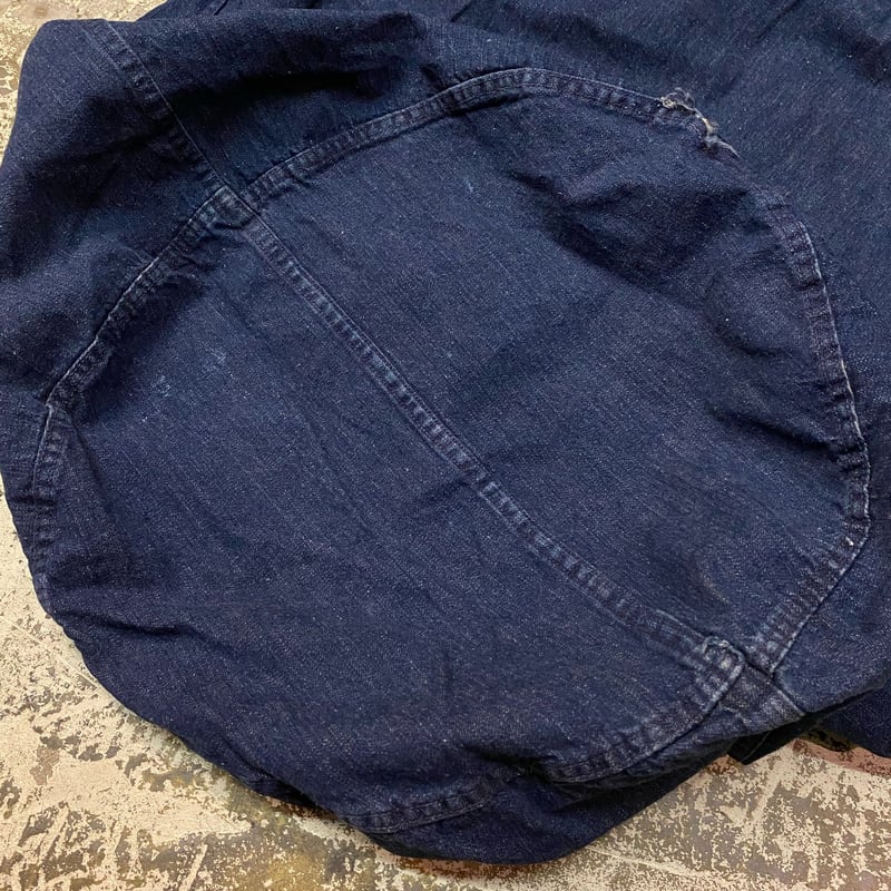 ①WWII U.S.Navy Denim Barrack Bag | magnets osaka