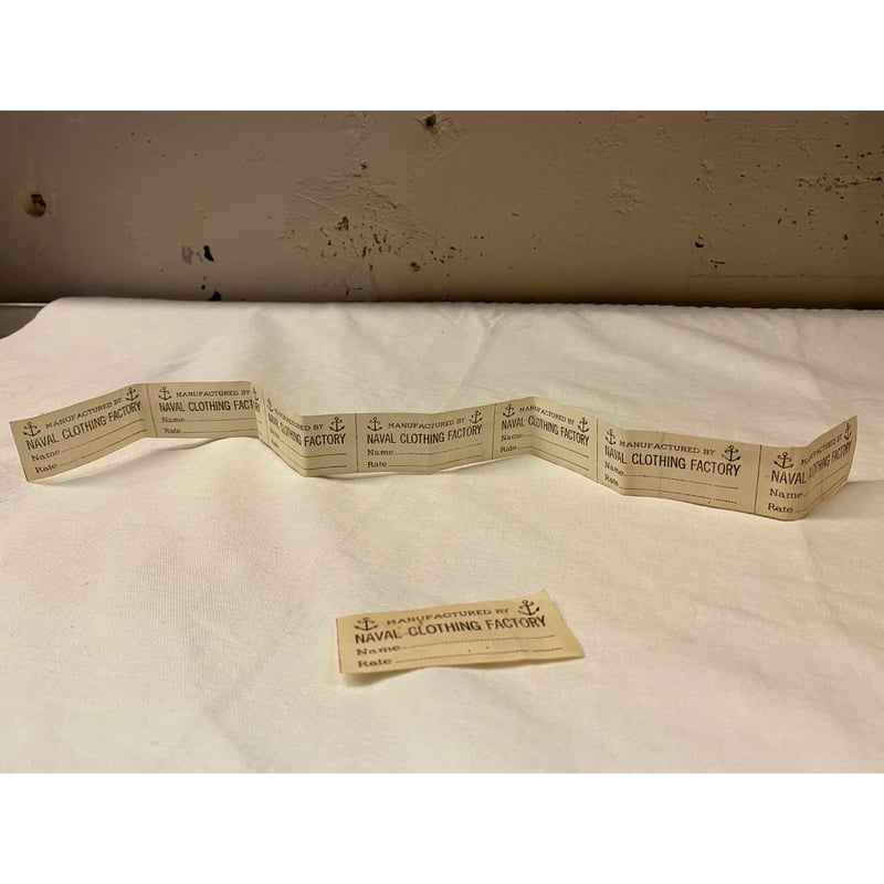 NOS 1940s U.S.Navy Labels Set | magnets osaka
