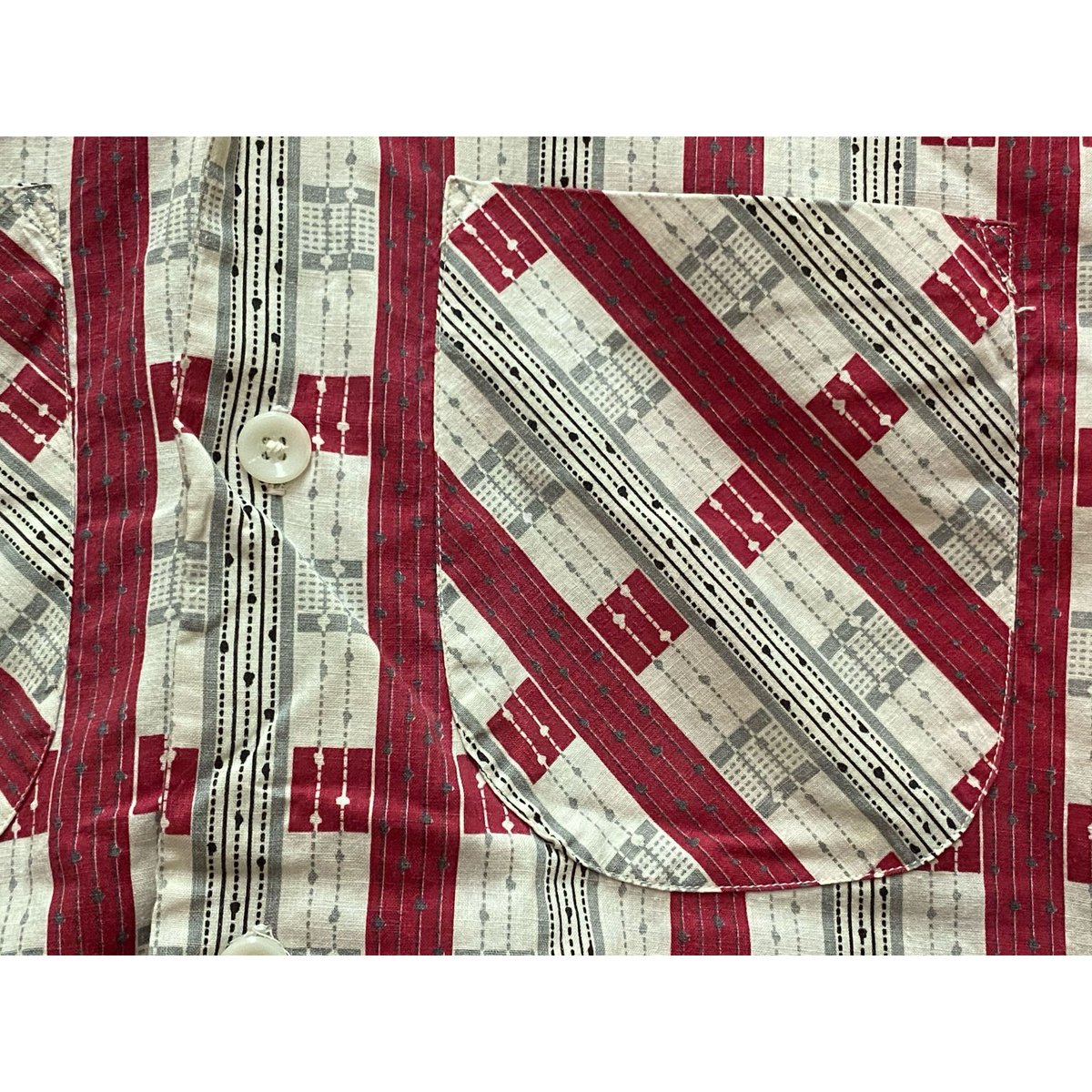 40’s MARK TWAINナイロンシャツ　ビンテージ 40's MARK TWAINナイロンシャツ ビンテージ