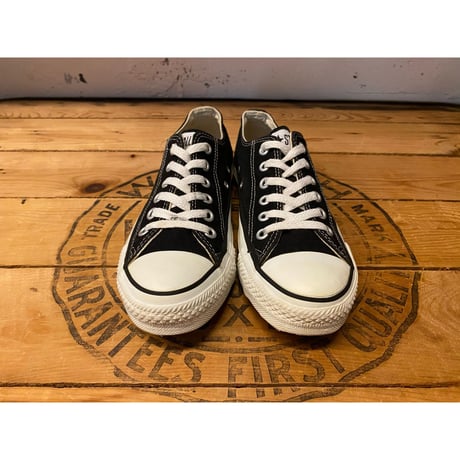 1990s CONVERSE ALL STAR Low-Cut Sneaker "Black" Made In USA Size:5