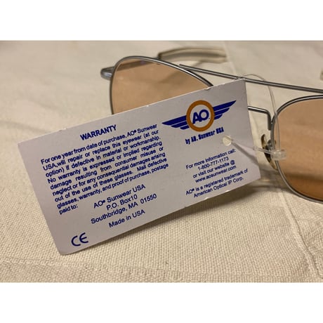 NOS American Optical Pilot Glass "Made In USA"