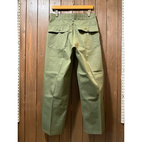 1981' U.S.Army "Dead Stock" OG-507 Poly/CTN Baker Pants Size:30x25