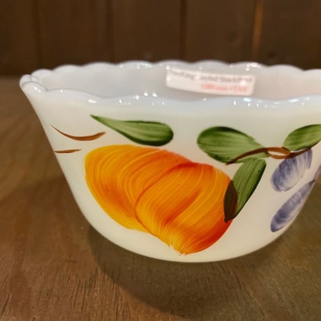 1960's FireKing GayFad Castard Cup ②