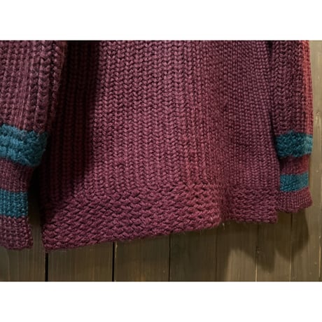 1920~30's Ballantyne Curling Cardigan Size:approx.-40