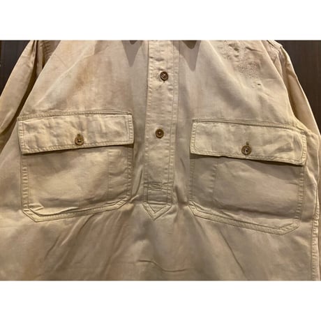 1910's U.S.Army Cotton DoughBoy Pullover Size:approx.-15-1/2~16
