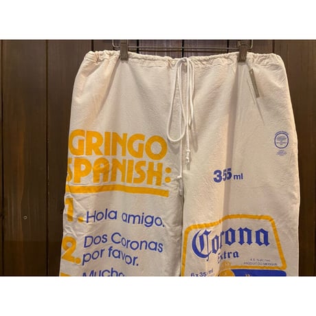 Sweet Sacks Corona Extra Beer Print Pants Size:Free