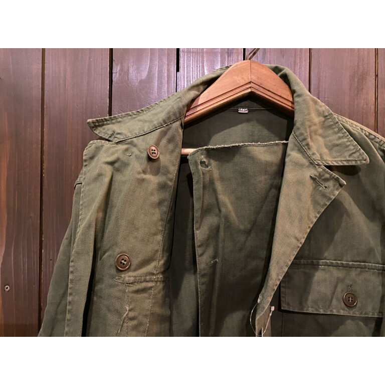 ジャケット・アウター 40's~ US ARMY M-43 HBT SHIRTS Vintage 40's U.S. Army M-43 HBT 13-Star Patched Jacket