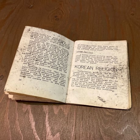 1945' US.Military Korea Pocket Guide