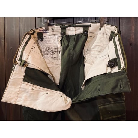1950’ｓ US.Army Rebuild M-51 Modified Field Pants Recon Slim ''DeadStock'' Size:35x33