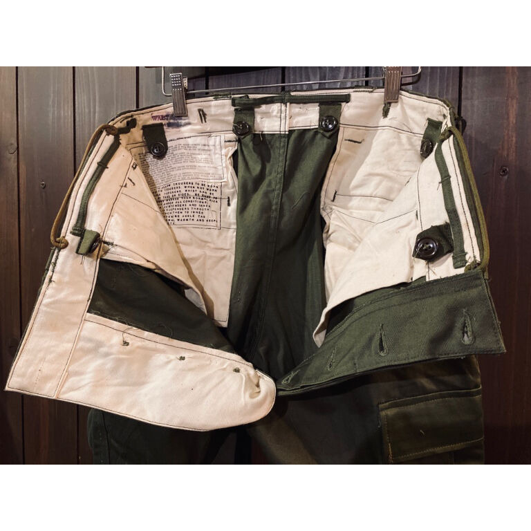 1950'ｓ US.Army Rebuild M-51 Modified Field Pants Recon Slim