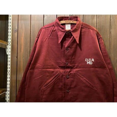 1940's DeadStock U.S.Army Medical Department  Convalescent Jacket Size:Large
