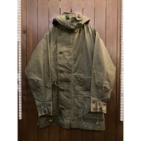 1940's U.S.Navy Rubberized Foul Weather Rebuild Parka Size:approx.-40~42