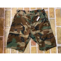 US.Army Rebuild WoodLand Camo Slim Shorts Size:31x00