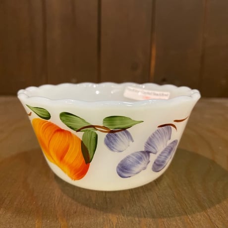 1960's FireKing GayFad Castard Cup ②