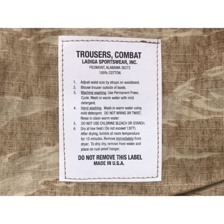 U.S.Special Force NOS DTS (Desert Tiger Stripe) Combat Pants　　Size:M-Regular