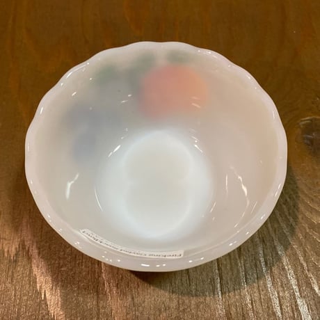 1960's FireKing GayFad Castard Cup ②