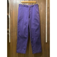 1950's DeadStock Size Conversion REDKAP Gulf Gas Stripe Work Pants Size:38x32
