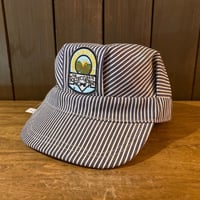Vintage Hickory RailRoad Cap Size:7-1/2