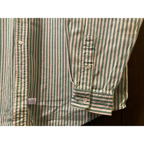 RalphLauren Striped Shirt Made in U.S.A. Size:XL