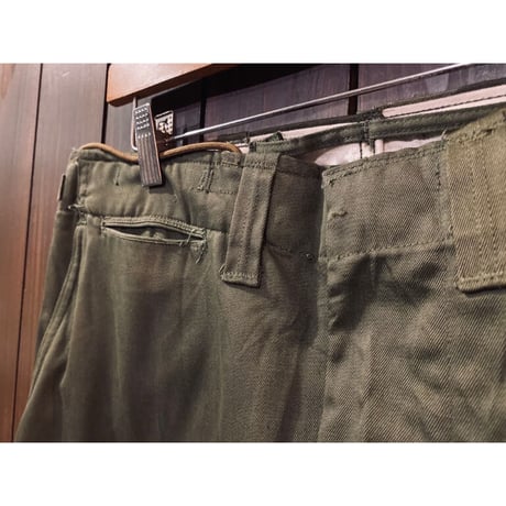 1950’ｓ US.Army Rebuild M-51 Modified Field Pants Recon Slim ''DeadStock'' Size:35x33