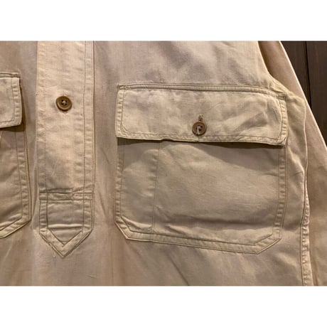 1910's U.S.Army Cotton DoughBoy Pullover Size:approx.-15-1/2~16