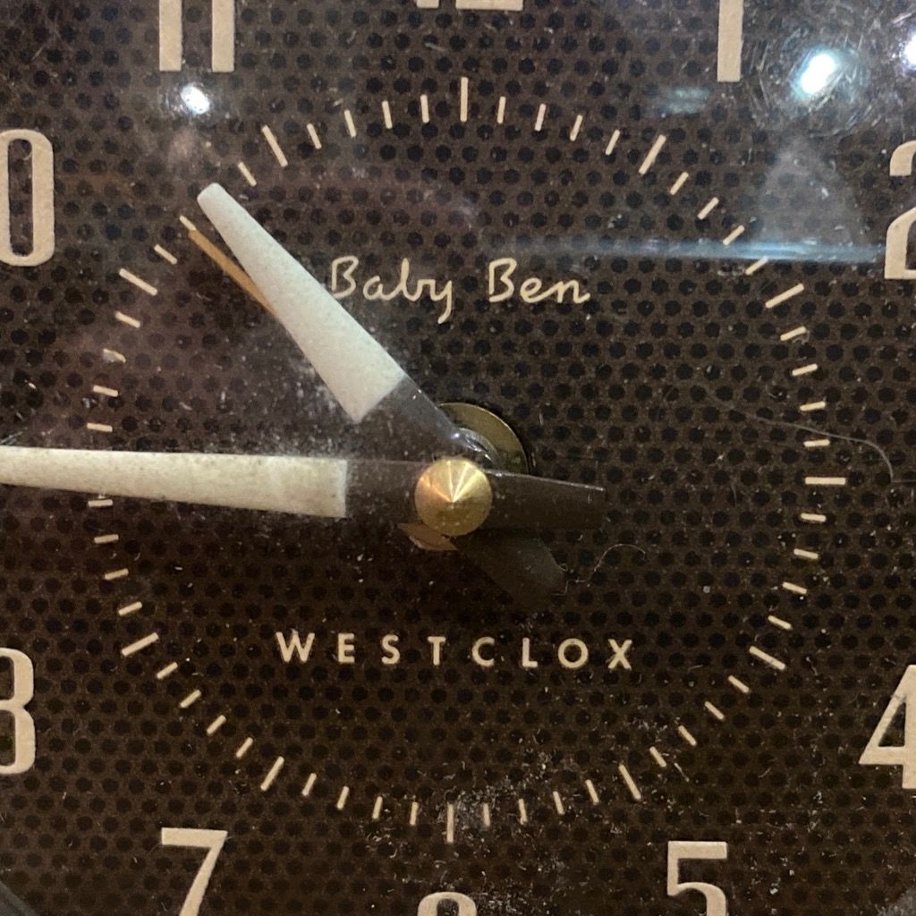 Baby Ben 時計  美品　置き時計　アンティーク Baby Ben 時計 美品 置き時計 アンティーク Baby Ben 時計 美品