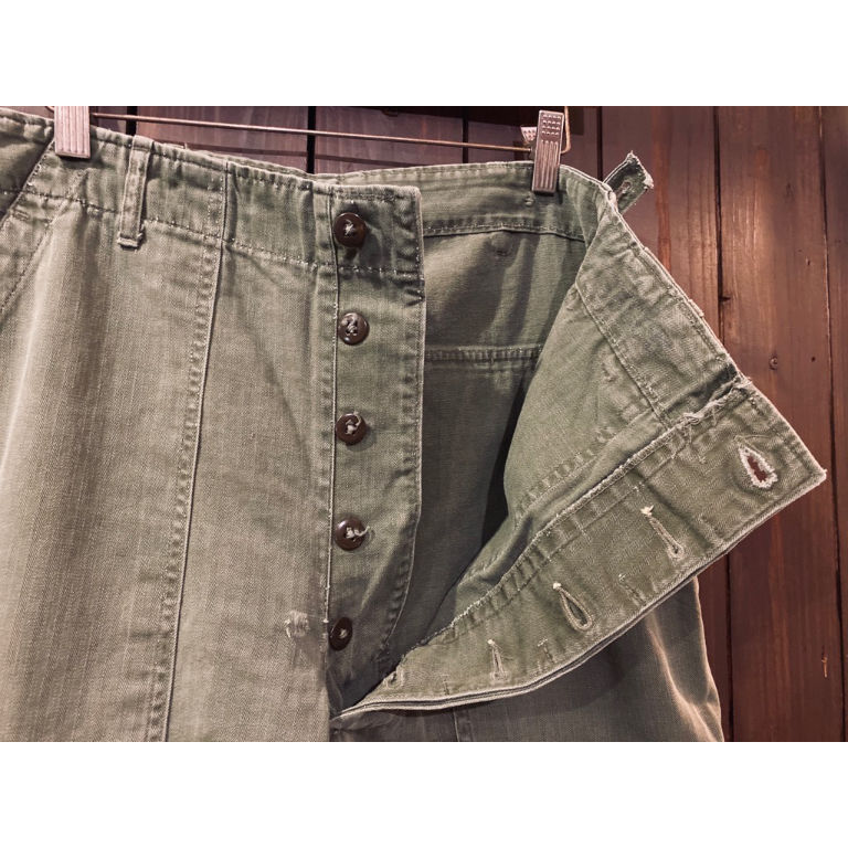 1940's US.Army M-47 H.B.T. Trousers Size:32x32