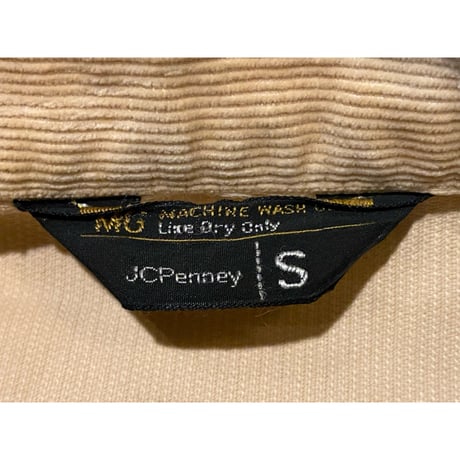 J.C.Penney Corduroy Jacket Size:S