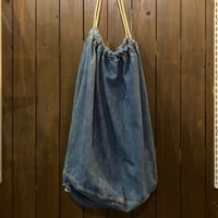 1930~40's  US.Army  Denim Barrack Bag     ④