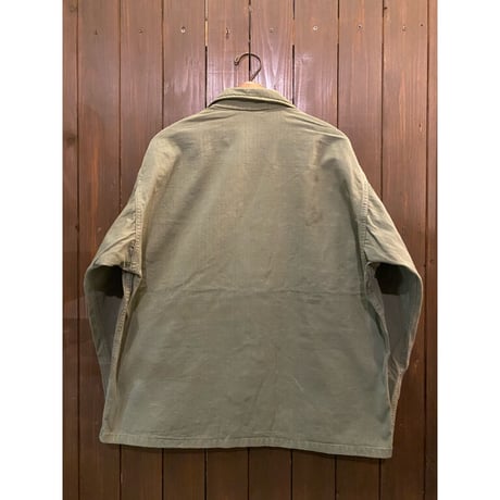 1940's U.S.Army M-1943 H.B.T. Combat Shirt Size:44-Regular
