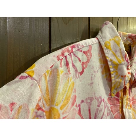 1970's Surf Line Hawaiian Pullover Size:approx.-L
