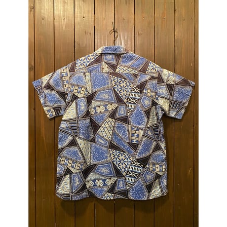 1950~60's Golden Isle Cotton Hawaiian Shirt Size:M