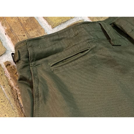 1950’ｓ US.Army Rebuild M-51 Modified Field Pants  ''Basic Straight'' DeadStock Size:34x33