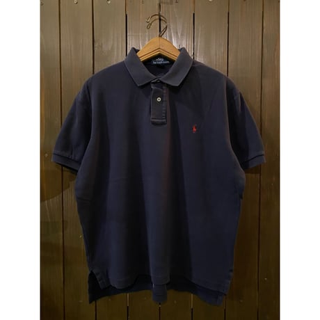 RalphLauren Solid Polo Shirt Made in Northern Mariana Island(Guam)