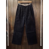 1940's Salt & Pepper Corduroy Trousers Size:30x32