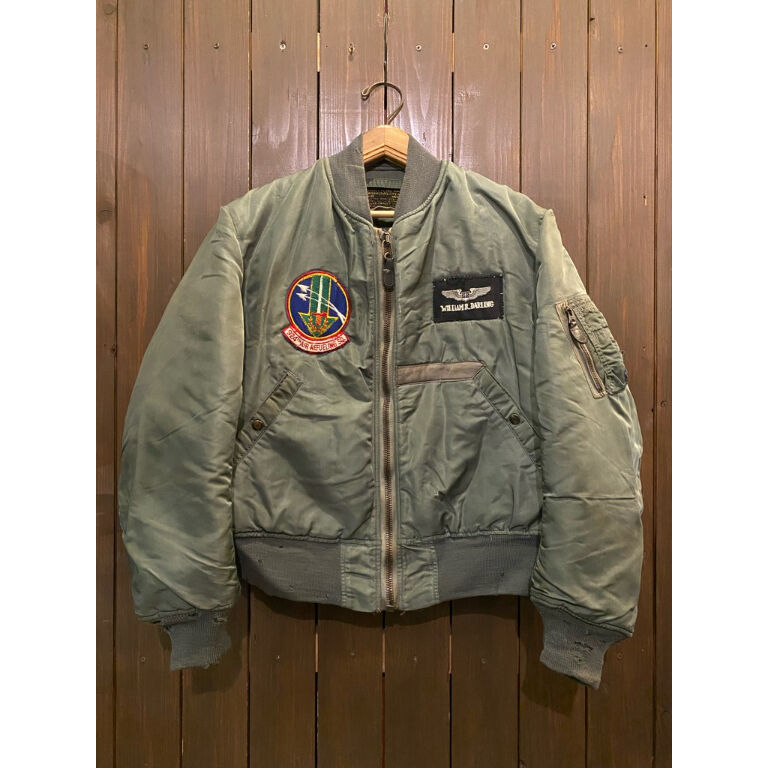 50s ma1 8279B US AIR FORCE 初期型 50's U.S.AIR FORCE MA-1 フライトジャケット 黒タグ 1st 最初期