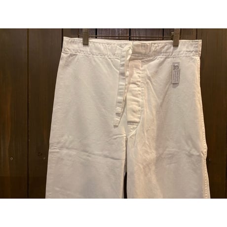 1950's U.S.Naval Academy Draw String Trousers Size:33x27