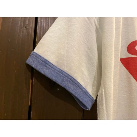 Velvasheen Ringer T-Shirt made in U.S.A. Size:XL