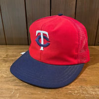 MLB Official Mesh Baseball Cap ''Minnesota Twins'' Made in U.S.A. Size:One size fits All