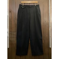 Ralph Lauren Black Wool Trousers Made in U.S.A. Size:34x30