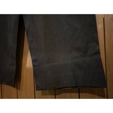 1940's Black Wool Slacks Size:33x31