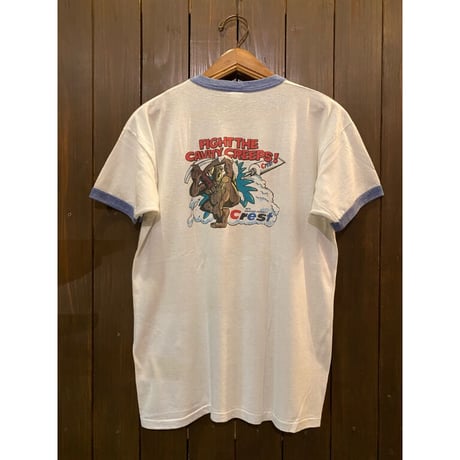 Velvasheen Ringer T-Shirt made in U.S.A. Size:XL